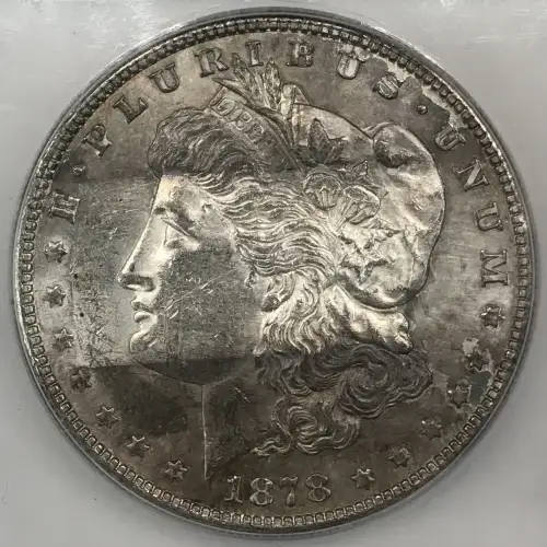 1878 S Morgan Silver Dollar ICG 